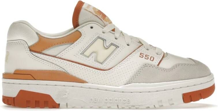 New Balance 550 White Au Lait Sneakers Wit Heren