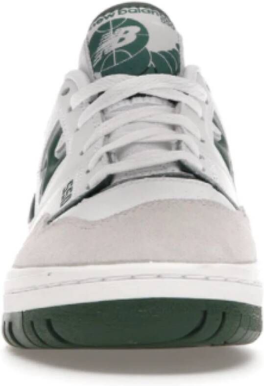 New Balance 550 Wit Groene Sneakers Wit Heren