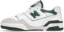 New Balance 550 Dames Schoenen Wit Maat: 37.5 Leer Synthetisch Textil Foot Locker - Thumbnail 4