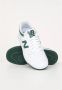 New Balance Groene platte sneakers geïnspireerd op basketbalmodellen Wit - Thumbnail 7