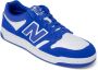 New Balance Blauwe Sportieve Leren Sneakers voor Mannen Multicolor Heren - Thumbnail 3