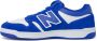 New Balance Blauwe Sportieve Leren Sneakers voor Mannen Multicolor Heren - Thumbnail 4