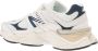 New Balance Sneakers van mesh en suède met iconisch N-monogram White Heren - Thumbnail 3