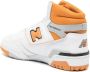 New Balance Wit Oranje High-Top Sneakers White Heren - Thumbnail 8