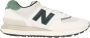 New Balance Suede leren sneakers met rubberen zool White Heren - Thumbnail 5