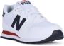 New Balance 500 Wit Blauw Rood White Heren - Thumbnail 3