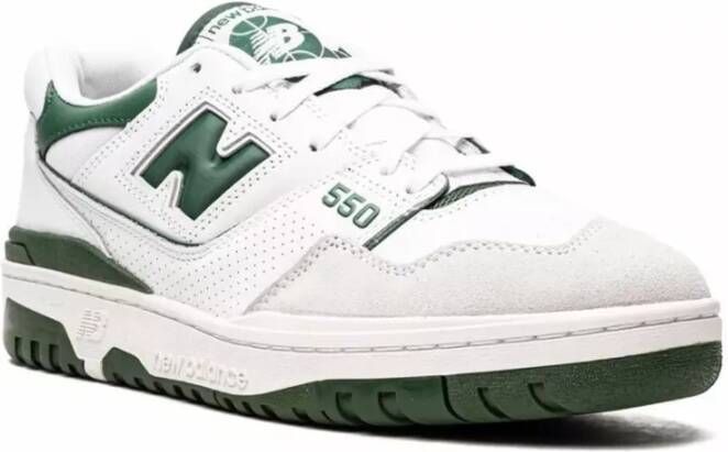 New Balance Witte Unisex Sneakers Bb550Wt1 Wit Heren