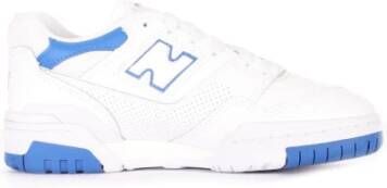 New Balance Iconische Leren Sneakers Wit Unisex