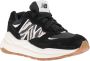 New Balance Zwarte Damessneakers Plat met Veters Black Dames - Thumbnail 6