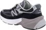 New Balance 990v6 Sneaker Premium Suede en Mesh Black - Thumbnail 3