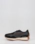 New Balance 327 black moonbeam Zwart Leer Lage sneakers Dames - Thumbnail 3