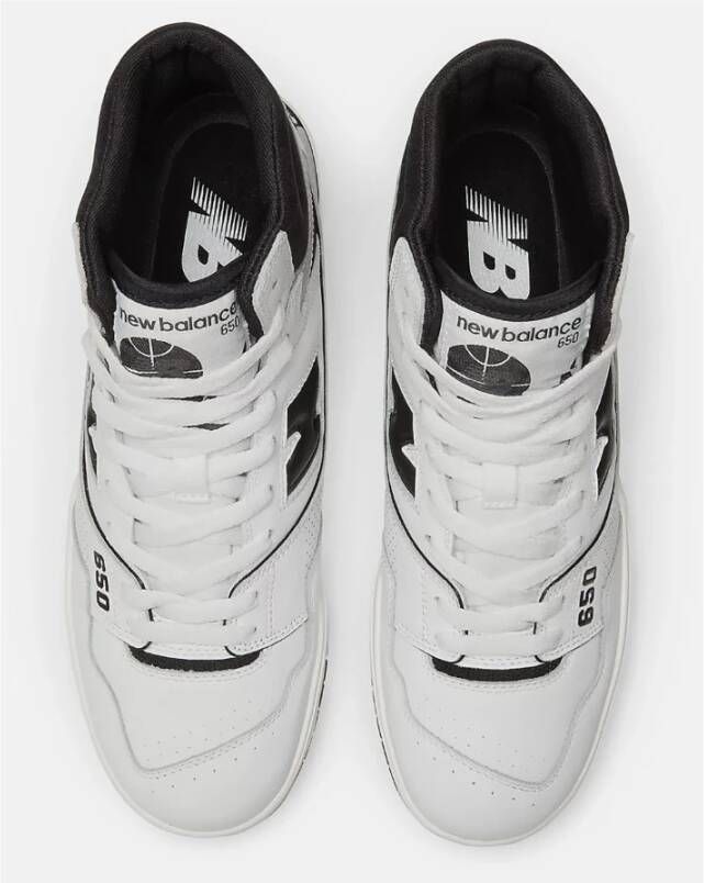 New Balance 650 Leren Sneakers Zwart Heren