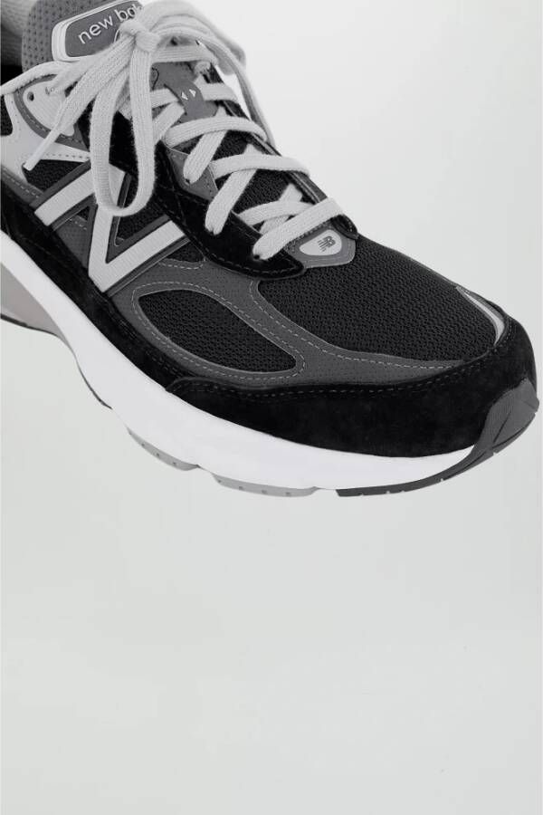 New Balance Zwarte sneakers met performance-geïnspireerd design Zwart Heren