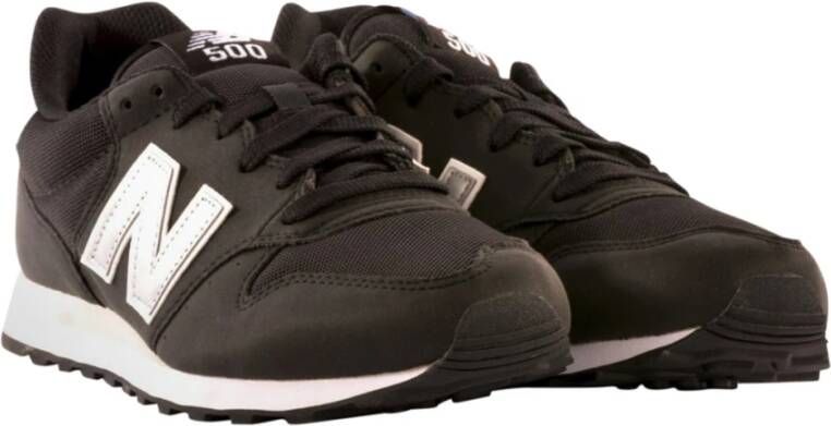 New Balance Zwarte Polyester Sneaker met Contrasterende Details - Foto 3