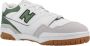 New Balance Groene Leren Slip-On Sneakers met Rubberen Zool Multicolor Heren - Thumbnail 13