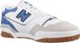 New Balance 550 sneaker van leer met suède details - Thumbnail 6