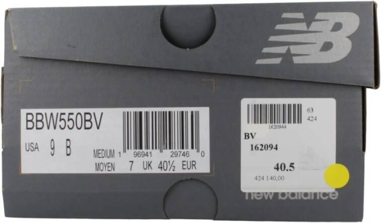 New Balance Sportieve Court Sneakers voor Actieve Levensstijl White Dames