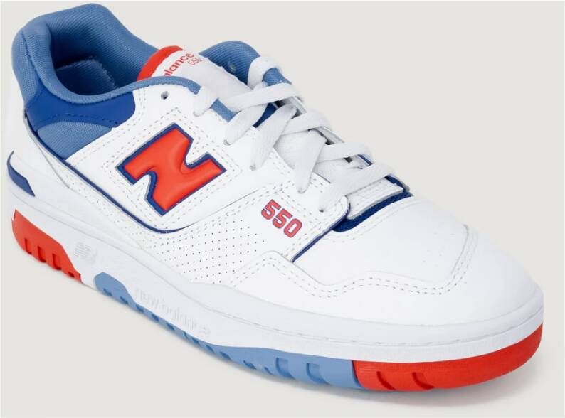 New Balance Sportieve WitBlauwe Veterschoenen White Dames