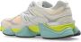 New Balance Platte Leren Sneakers met Dubbele Dichtheid Tussenzool Multicolor Dames - Thumbnail 5