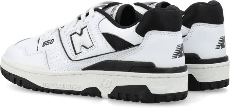 New Balance Stijlvolle Bb550 Sneakers White Heren
