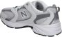New Balance Canvas Sneakers met Suède Inzetstukken - Thumbnail 15