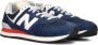 New Balance Stijlvolle Lage Sneakers in Donkerblauw Blue Heren - Thumbnail 7