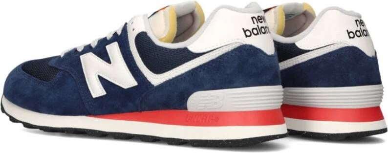 New Balance Stijlvolle Lage Sneakers in Donkerblauw Blue Heren