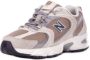 New Balance Stijlvolle Sneakers met Stoffen Bovenwerk Beige - Thumbnail 11