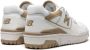 New Balance Beige Sneakers van Kalfsleer voor Vrouwen White Dames - Thumbnail 7