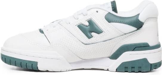 New Balance Eco-Lederen Sneakers Wit Groen White Dames