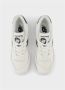 New Balance Lakleren Sneakers met Iconisch Ontwerp White Heren - Thumbnail 6