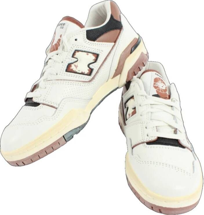 New Balance Stijlvolle wit bruine sneakers voor dames