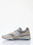 New Balance Suede en Mesh Sneakers Beige Heren - Thumbnail 8