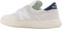 New Balance Suede Leren Sneakers Veters Monogram Beige Heren - Thumbnail 3