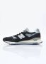 New Balance Suede Mesh Panel Sneakers Black Heren - Thumbnail 4