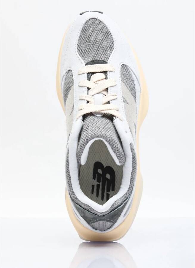New Balance Suede Mesh Panel Sneakers Gray Heren