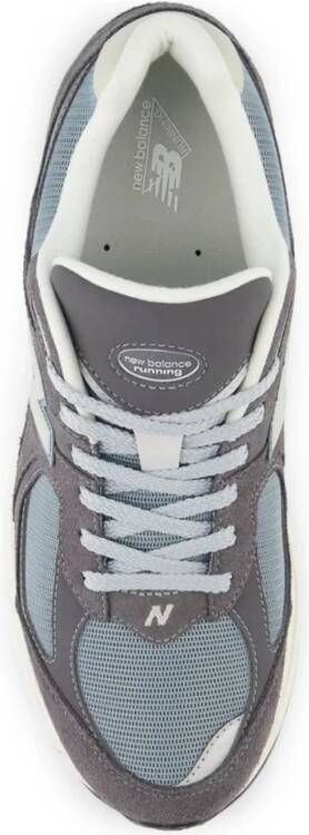 New Balance Suede Mesh Sneakers Abzorb Midsole Rubber Gray Heren