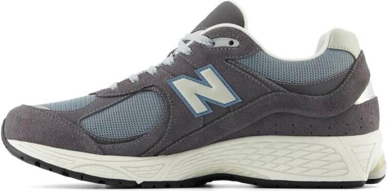New Balance Suede Mesh Sneakers Abzorb Midsole Rubber Gray Heren