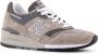 New Balance Suede Mesh Sneakers Veters Rubber Zool Multicolor Heren - Thumbnail 2