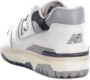 New Balance Witte Sneakers Stijlvol Ronde Neus Vetersluiting White Heren - Thumbnail 22