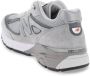 New Balance USA 990v4 Sneakers met Suède en Mesh Gray Heren - Thumbnail 17