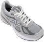 New Balance USA 990v4 Sneakers met Suède en Mesh Gray Heren - Thumbnail 19