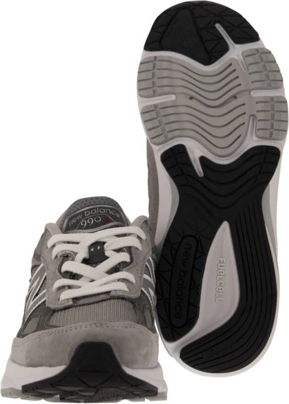New Balance Verfijnde 990 Sneakers met FuelCell en Encap Technologieën Gray Heren