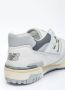 New Balance Witte Sneakers 550 met Contrast Inzetstukken White Heren - Thumbnail 10