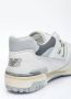 New Balance Witte Sneakers Stijlvol Ronde Neus Vetersluiting White Heren - Thumbnail 62