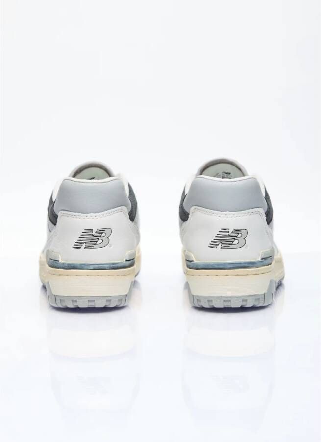 New Balance Verweerde Leren Sneakers Gray Heren