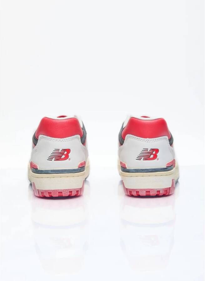 New Balance Verweerde Leren Sneakers Multicolor Heren