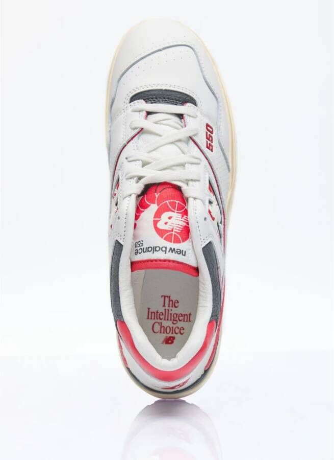 New Balance Verweerde Leren Sneakers Multicolor Heren