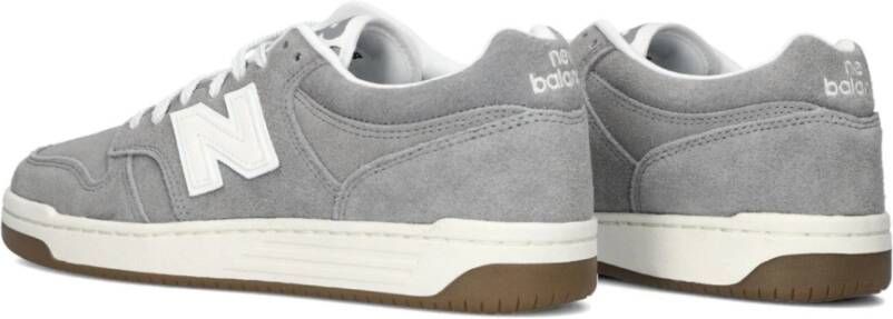 New Balance Vintage Stijl Grijze Lage Sneaker Gray Heren