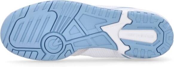 New Balance Wit Blauw Lage Top Sneaker Blue Heren
